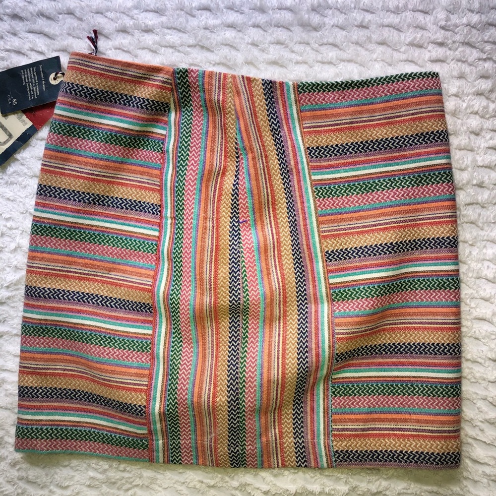 1985 TOMMY HILFIGER PATTERNED SKIRT